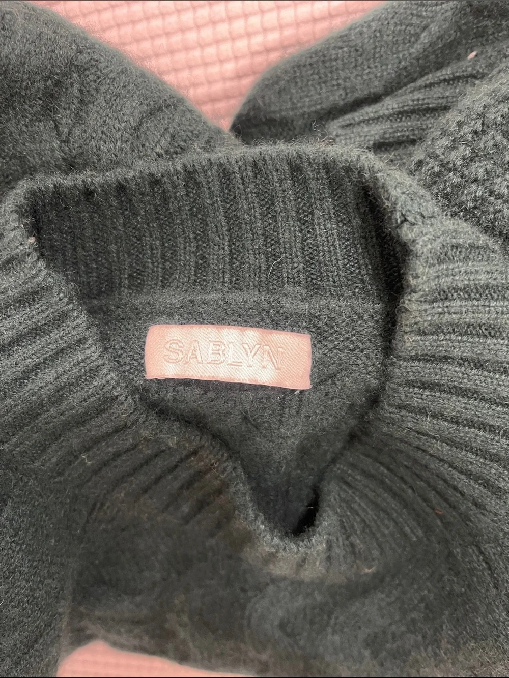 Sablyn turtleneck cropped
